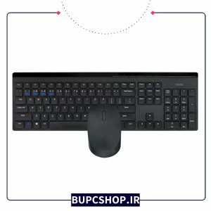 کیبورد و موس بی سیم رپو مدل 8110M-مشکی